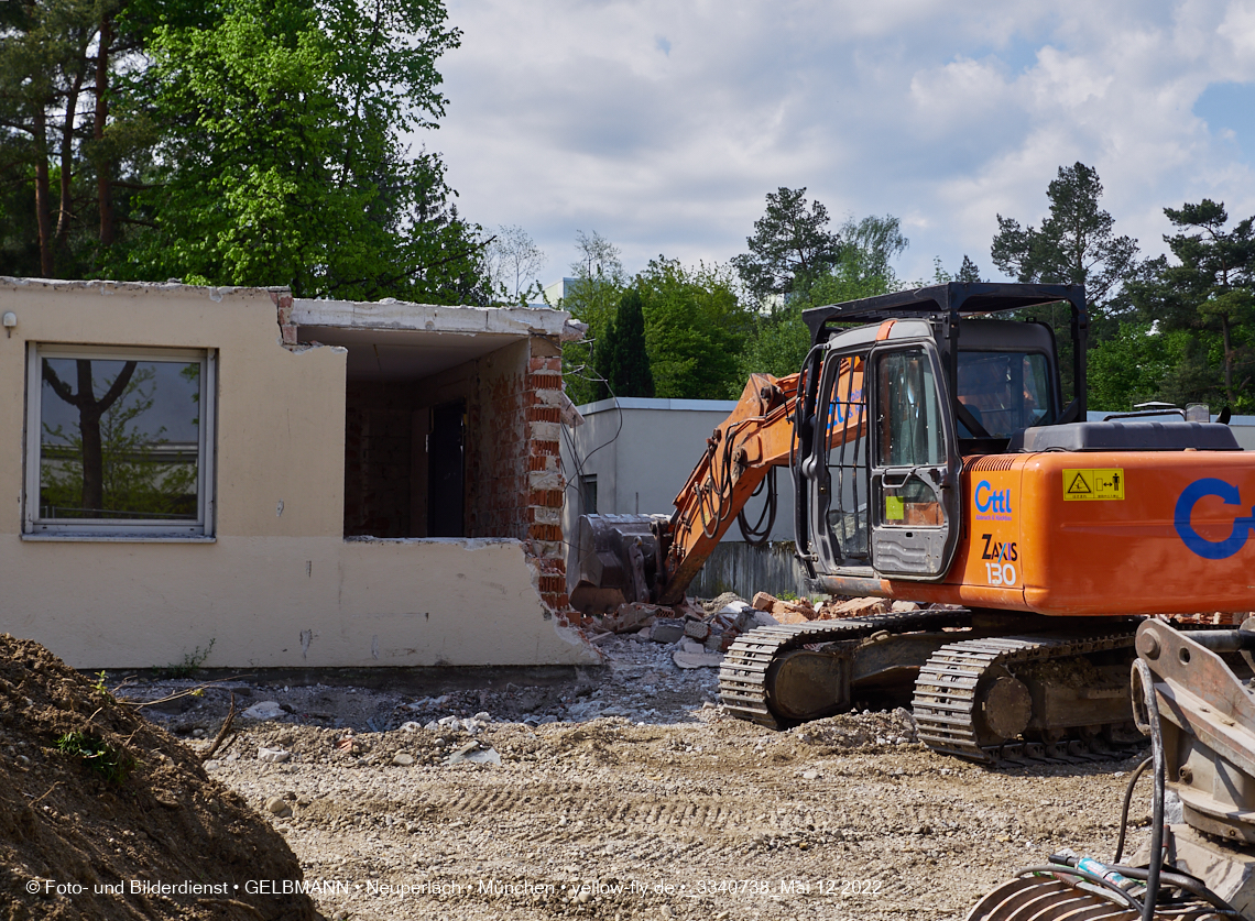 12.05.2022 - Baustelle am Haus für Kinder in Neuperlach